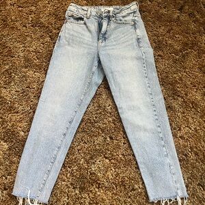 Garage Light Blue Ankle Jeans